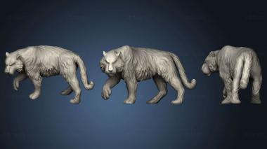 3D model Tiger (STL)